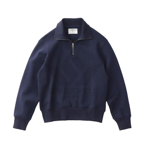 Sweat-shirt en molleton marron pour homme, col montant, coupe classique, manches longues, pull décontracté, chaud, pour l'automne et l'hiver - Product Image 6