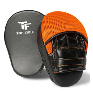 Mitaines de boxe personnalisées en cuir PU, plates et incurvées, pour l'entraînement aux arts martiaux mixtes (MMA) - Product Image 5