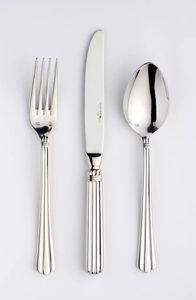 Juego de Cubiertos Clásicos de Acero Inoxidable con Acabado Espejo, Aptos para Lavavajillas, Ideales para Bodas y Eventos - Product Image 1