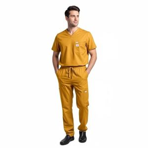 Uniforme Médico Quirúrgico de Algodón para Hombre, Fabricante OEM, Transpirable y Cómodo, Venta al Por Mayor - Product Image 1