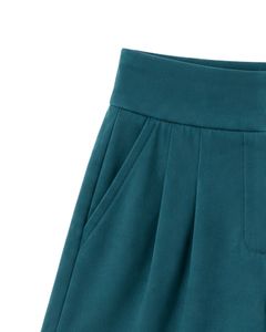 Conjunto de Dos Piezas Personalizado para Mujer, Camiseta sin Mangas Marrón con Pantalones Cortos Teal, Ropa Casual de Verano, Estilo Lounge - Product Image 6