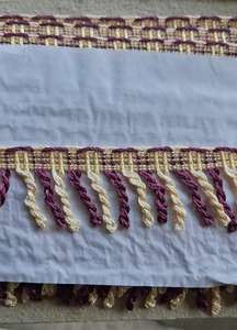 Dentelle zalar élégante avec finition scintillante, idéale pour les tenues de mariage et de soirée. - Product Image 4