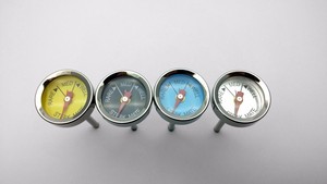 Steak Nhiệt kế thép không gỉ trường hợp phản ứng nhanh 4 bộ - Product Image 3