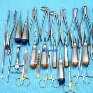 Kit de Instrumentos de Cirugía Oral Dental de 76 Piezas, Pinzas de Extracción de Acero Inoxidable Alemán de Primera Calidad por amrid surgical - Product Image 6