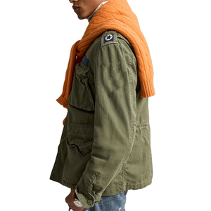 Veste de terrain iconique haut de gamme pour hommes, résistante au vent, style Heritage, OEM personnalisé, Americana, vêtements de travail robustes, vêtements d'extérieur - Product Image 4