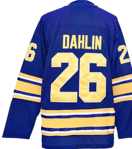 Оптовые хоккейные джерси «Буффало» 2026 года: 72 Томпсон, 26 Рамус Дахлин, 89 Алекс Туч. Спортивная форма для мужчин и юношей. - Product Image 5