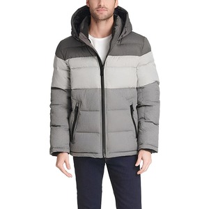 2024 New Design Stand Men's Puffer Jackets Wholesale Hot Sale Custom Padded <b>Bubble</b> <b>Coats</b> Winter Thick Warm - Product Image 3