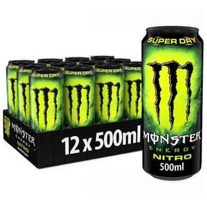 Bebida Energética Monster (16 oz.) latas, paquete de 24) Bebidas Energéticas Monster Originales Frescas / Venta al por Mayor - Product Image 1