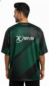 Camiseta Casual de Corte Regular para Hombre, Sublimada, Estilo Urbano, Poliéster/Algodón, Anti-UV, Secado Rápido - Product Image 5