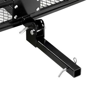 Portapacchi da Gancio Traino Pieghevole 178x76x15 cm, Capacità 227 kg, con Cinghie a Cricchetto e Staffa di Montaggio, per Carico Conveniente - Product Image 3