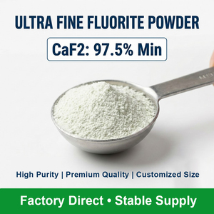 ราคาฟลูออร์สปาร์ เกรดเซรามิกจีน แคลเซียมฟลูออไรด์ 90% Caf2 ผงฟลูออร์สปาร์ 60% 85% 90% - Product Image 2
