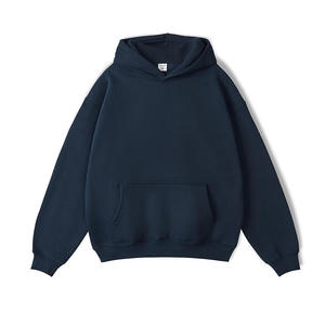 ผู้ผลิตเสื้อฮู้ดดี้โอเวอร์ไซส์สำหรับผู้ชาย ผ้าฝ้ายหนา สตรีทแวร์ แบรนด์ส่วนตัว รับผลิตแบบ OEM ขายส่ง - Product Image 1