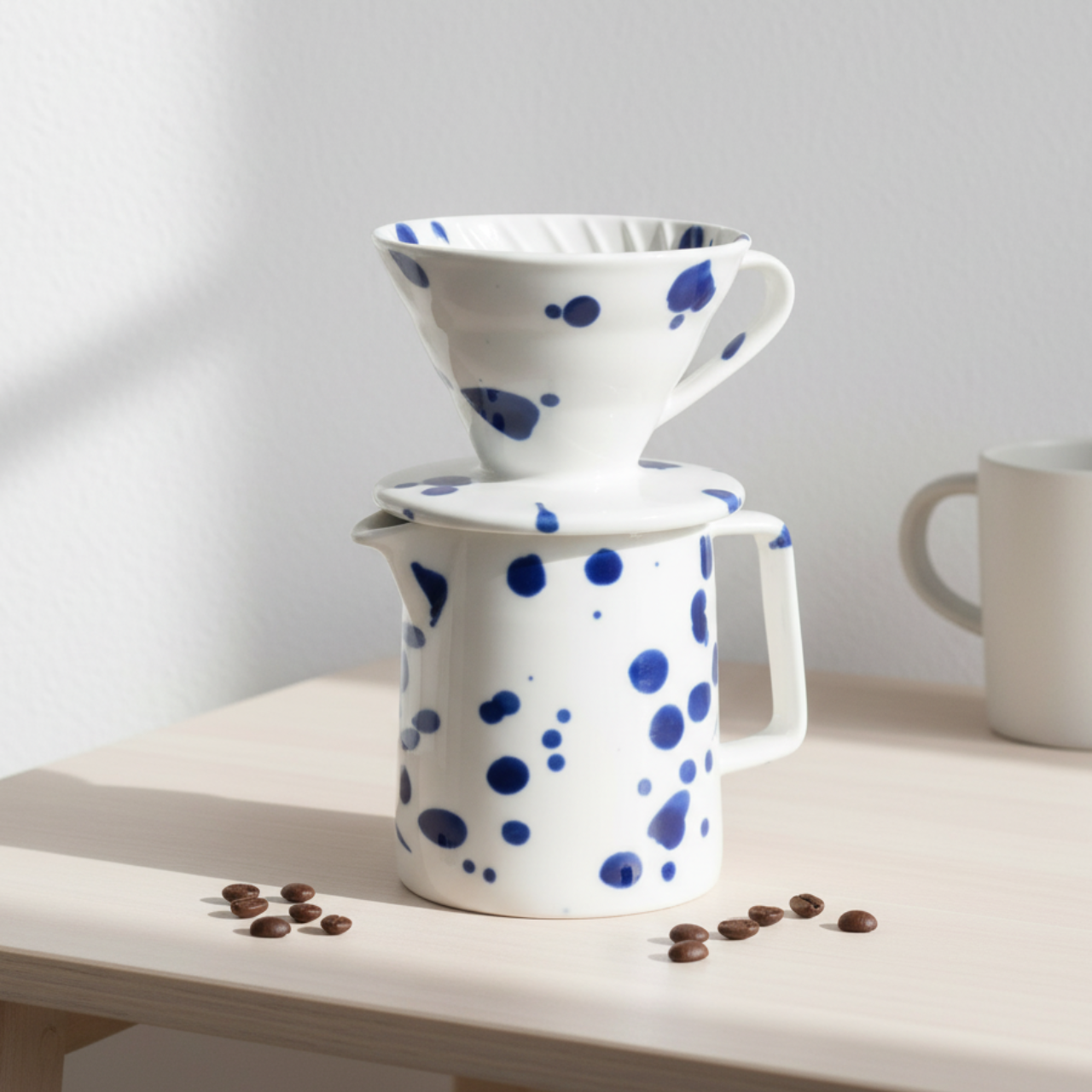 สเปรย์ลายจุดสีฟ้า