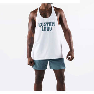 Débardeur Homme OEM en Gros, Personnalisable avec Logo, Coton Spandex, pour Fitness, Entraînement, Musculation, Gilet de Sport Sans Manches, Prix Bas - Product Image 2