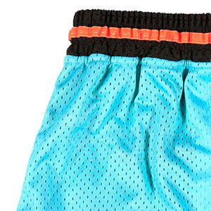 Shorts de basket-ball en maille respirante à cordon de serrage, séchage rapide, personnalisables, en nylon et élasthanne, impression par sublimation, pour hommes - Product Image 4