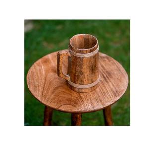 Tazas de café vintage con asa de madera, hechas a mano, con asa larga, para tamaño personalizado, ¡Gran oferta! - Product Image 1