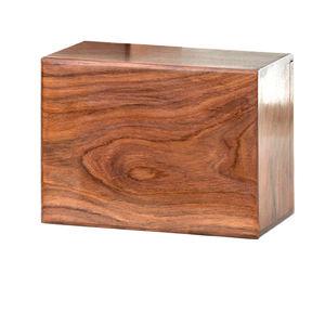Solid Rosewood Set of 3 Nested Urns Perfect for Pet Funeral Homes and Funeral Director Wholesale Ready Stock - Product Image 2