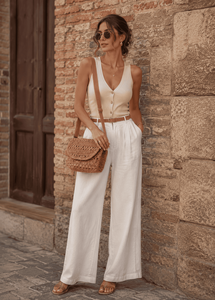 Sac bandoulière bohème en crochet marron, fermeture éclair, éco-responsable, durable, pour voyage, extérieur, shopping, toutes saisons - Product Image 2