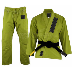 ชุด BJJ GI สำหรับผู้ชายชุดกิโมโน Jitsu ฟูจิตสึระบายอากาศได้ทำจากผ้าฝ้าย - Product Image 4