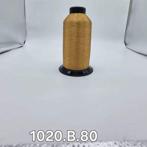 Fil de nylon métallisé argenté durable SHREE VIDHATA JARI 1020.B.80 110D 3800m MX-Type pour l'industrie textile et la broderie - Product Image 2