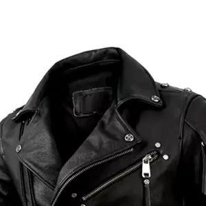 Veste en cuir moderne, manteau en cuir tendance, fabrication artisanale de qualité supérieure, vente en gros, fournisseur direct - Product Image 3