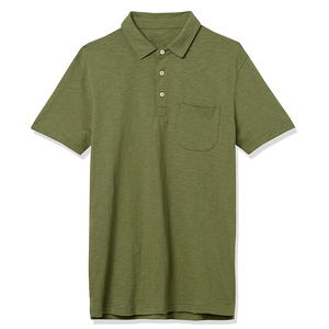 Polo en coton mélangé pour homme, tenue décontractée élégante pour tous les jours - Product Image 5