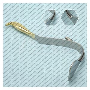 Best Selling Harrington Splanchnic Retractor with Fiber <b>Optic</b> 60mm Blade Lighted Stainless Steel Plastic Surgery <b>instruments</b> CE - Product Image 1