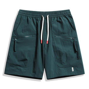 Anti-Wrinkle Breathable Quick Dry Eco-Friendly Street Style Solid Custom Men Golf Sport <b>Shorts</b> <b>Spandex</b>/Cotton Drawstring Closure - Product Image 3