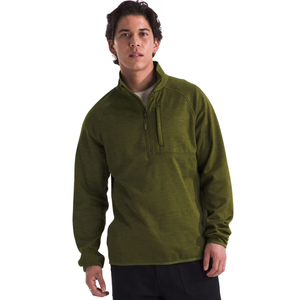 Wholesales <b>Men's</b> Casual Winter Custom Sweatshirts <b>Half</b> <b>Zip</b> Solid Polar Fleece <b>Jacket</b> - Product Image 1