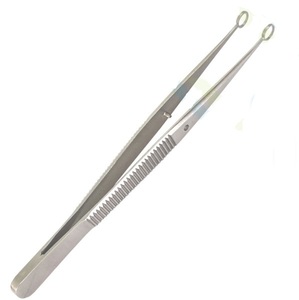 Terza Palpebra Instrumentos quirúrgicos manuales 110 mm Fórceps de perforación Material de acero inoxidable - Product Image 1