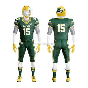 Fashion American Football Uniform 2025 New Style Sublimation Printing Team Set Factory Direct Custom Logo Designs - Product Image 4
