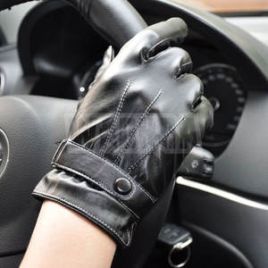 Gants de conduite en cuir de vachette souple d'origine, pour la saison hivernale, de qualité supérieure, personnalisables - Product Image 5