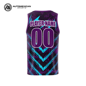 Conjunto de Camiseta y Pantalones Cortos de Baloncesto Personalizados para Hombre, Poliéster con Impresión por Transferencia de Calor, Ropa Deportiva Transpirable para Equipo - OEM/ODM Disponible - Product Image 4