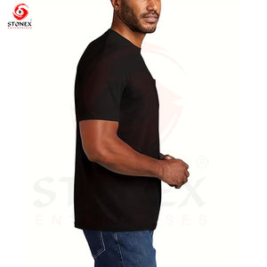 Camiseta Formal de Hombre con Bolsillo, Corte Regular, Tela de Algodón Suave Personalizada - Product Image 5