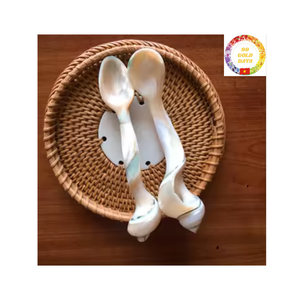 ช้อนเปลือกหอยหรูหราสำหรับตกแต่งโต๊ะอาหารและตลาดของขวัญ - Product Image 1