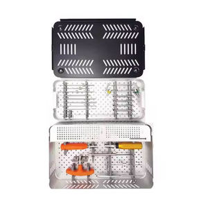 Kit d'instruments pour plaques de fixation des membres inférieurs, kit d'instruments pour plaques traumatiques avec dispositif de fixation par clou par Grip Surgical - Product Image 5