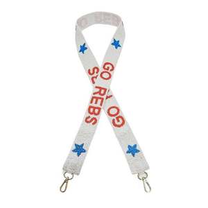 Sangle de sac brodée de perles, poignée de sac à main en perles de verre, bandoulière, cordon de sac à main, ceintures de remplacement personnalisées avec lettres - Product Image 3