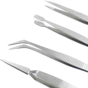 Kit d'examen dentaire de base : Miroir buccal, poignée, pince à crochet double extrémité, en acier médical de qualité CE, pour usage dentaire - Product Image 5