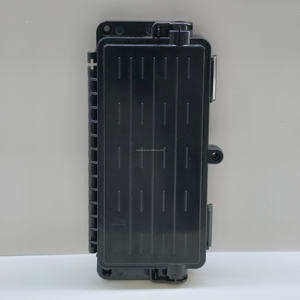 Caja de Empalme Horizontal de Fibra Óptica Mini de 8 Núcleos OEM ODM, Tipo en Línea, Caja de Fusión de Fibra FTTH, Material ABS - Product Image 2