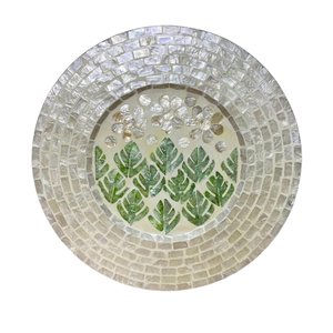 Radiant Shell Charger Plate Boho Style Placemat for Modern Beach Wedding and Luxury <b>Kitchen</b> Storage - Product Image 2