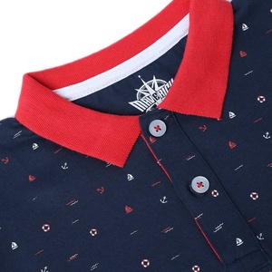 Premium Quality Men's Polo <b>Shirt</b> 50% Cotton/ 50% Polyester 220 GSM Bangladeshi Origin Customized Sublimation Print Multi Colors - Product Image 6
