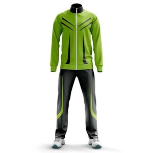 Chándal de entrenamiento extragrande con logo personalizado, chándal de alta calidad, moderno, transpirable, con cremallera, ropa de gimnasio para hombre - Product Image 3