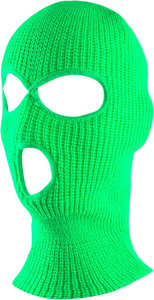 Cagoule d'hiver coupe-vent intégrale avec logo personnalisé, rayée, unisexe, 3 trous, ajustable, 100 % polyester, impression numérique - Product Image 6