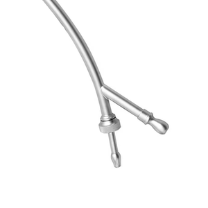 หลอดดูดฟินสเตอร์เรอร์แบบพรีเมียม สแตนเลสสตีล พร้อมรูควบคุมด้วยนิ้วมือ สำหรับการดูดของเหลวทางการแพทย์ ได้รับเครื่องหมาย CE ISO - Product Image 3