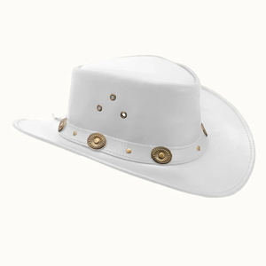 Nuevos Sombreros de Vaquero Unisex de Cuero, Estilo Deportivo de Playa, Transpirables, Ajustables, de Alta Calidad, Disponibles en Todos los Colores - Product Image 5