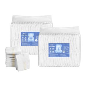 Pañales Desechables Súper Absorbentes para Perras, con Indicador de Humedad a Prueba de Fugas de 360 Grados, Pañal para Perros - Product Image 1