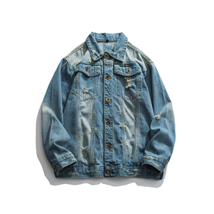 <b>Mens</b> <b>Denim</b> <b>Jacket</b> Versatile Casual Layer with Timeless Design and Long Lasting Quality High-volume garment factory Wholesale - Product Image 1