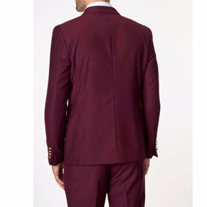 Trajes de Hombre de la Mejor Calidad, Esmoquin Formal, Casual, para Boda, Negocios, Traje de Hombre a la Moda con Logotipo Personalizado - Product Image 6