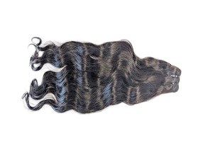 <b>Long</b> Natural Black Human Hair <b>Wig</b> Body Wave Full Head Extension - Product Image 3