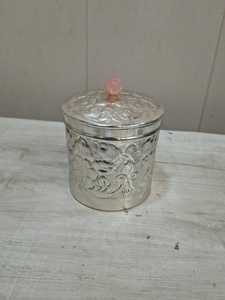 Black Modern Printing Metal Dog Treat <b>Storage</b> <b>Containers</b> Set of 2 for <b>Kitchen</b> Party Use - Product Image 6